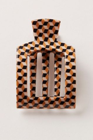 Teleties Small Flat Square Clip