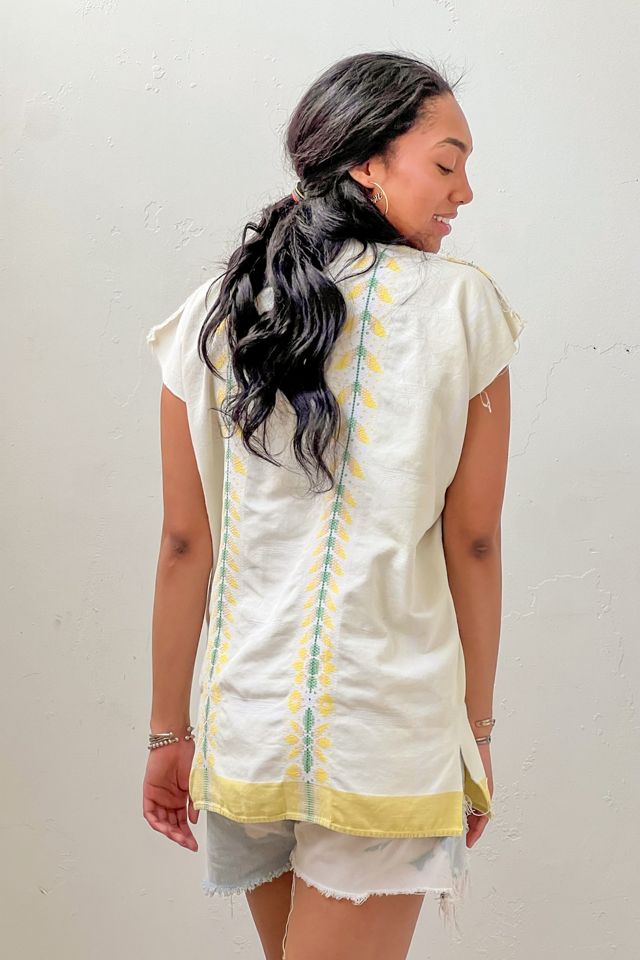 Anna Corinna Reworked Vintage Woven Sunshine Smock Dress #1