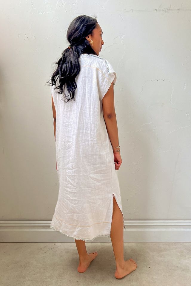 Anna Corinna Reworked Vintage Tatted Lace and Embroidered Maxi Jacket