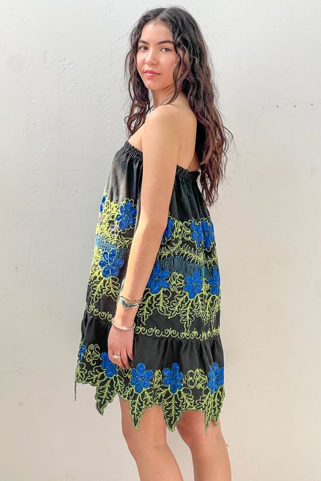 Vintage Embroidered Dress or Skirt  Selected by Anna Corinna #2