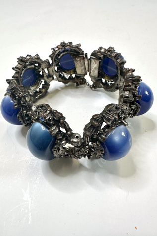 Vintage 1960s Gothic Bracelet with Stones Selected by Cherry