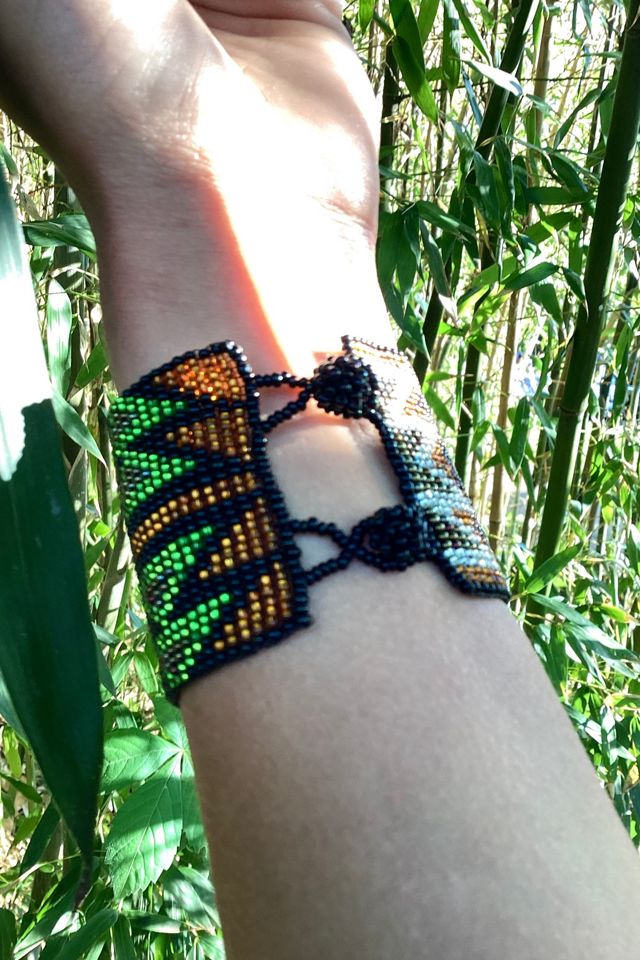 Vintage 1970s Southwest Beaded Bracelet Selected by Cherry #3
