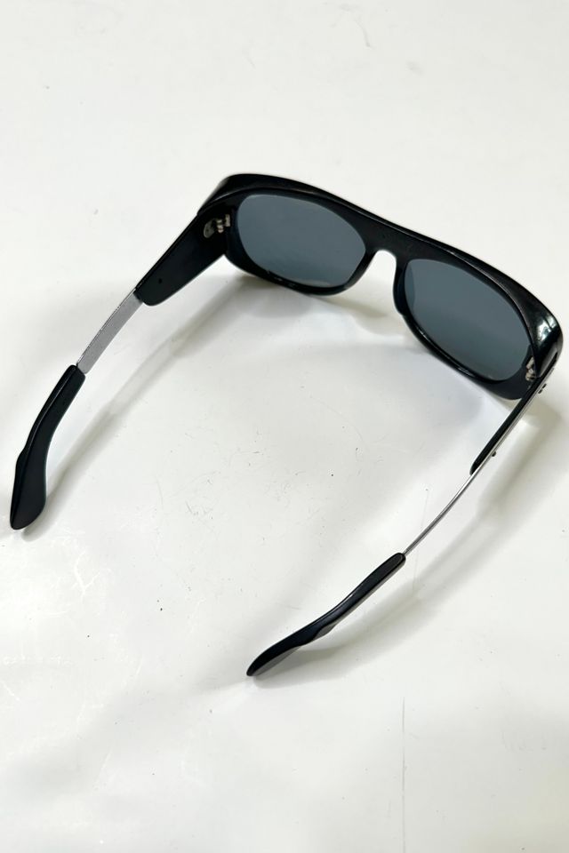 Vintage 1980s Chunky Black Sunglasses Selected by Cherry #1