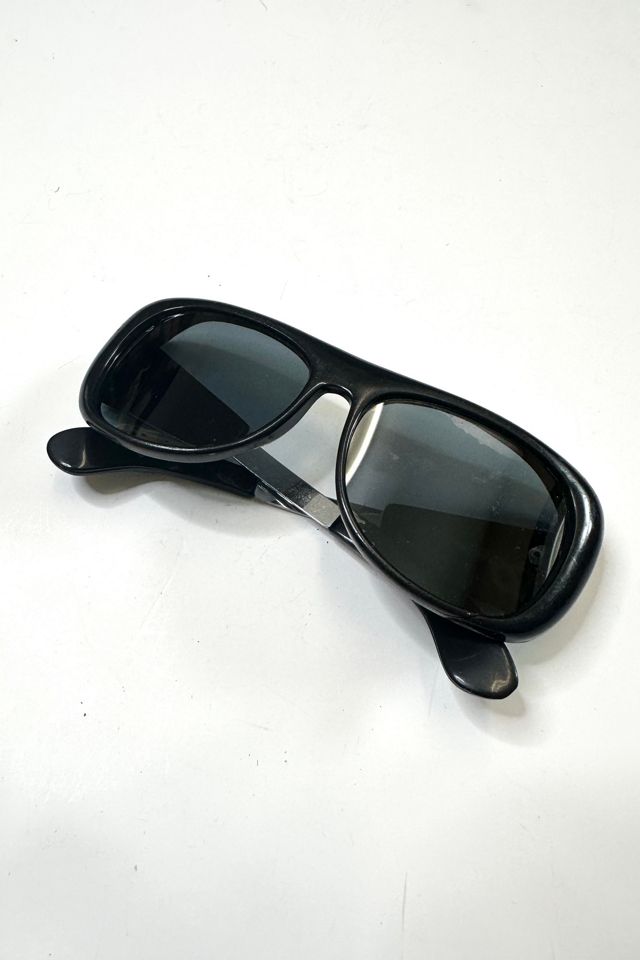 Vintage 1980s Chunky Black Sunglasses Selected by Cherry #2