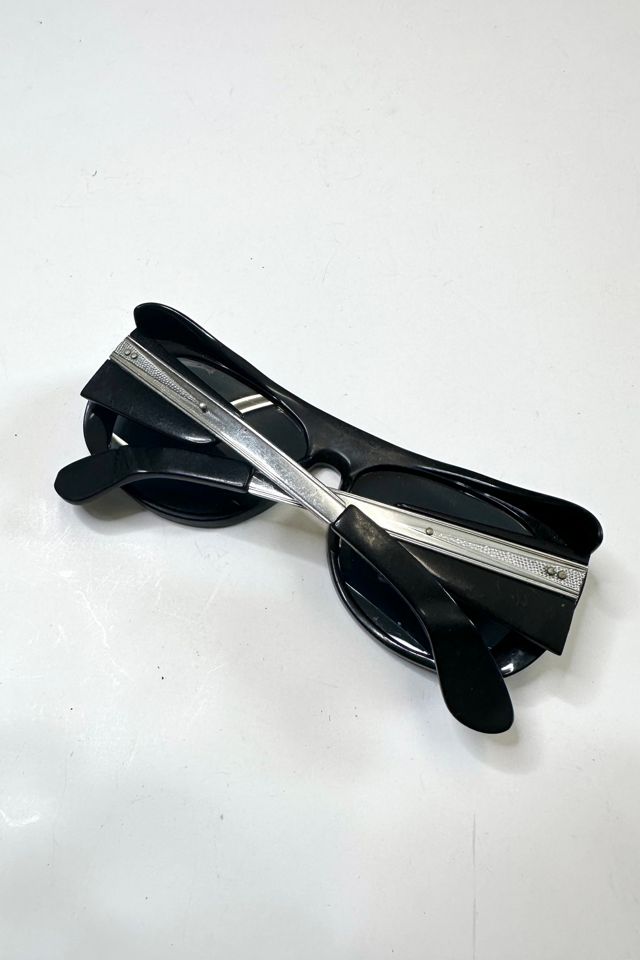 Vintage 1980s Chunky Black Sunglasses Selected by Cherry #3