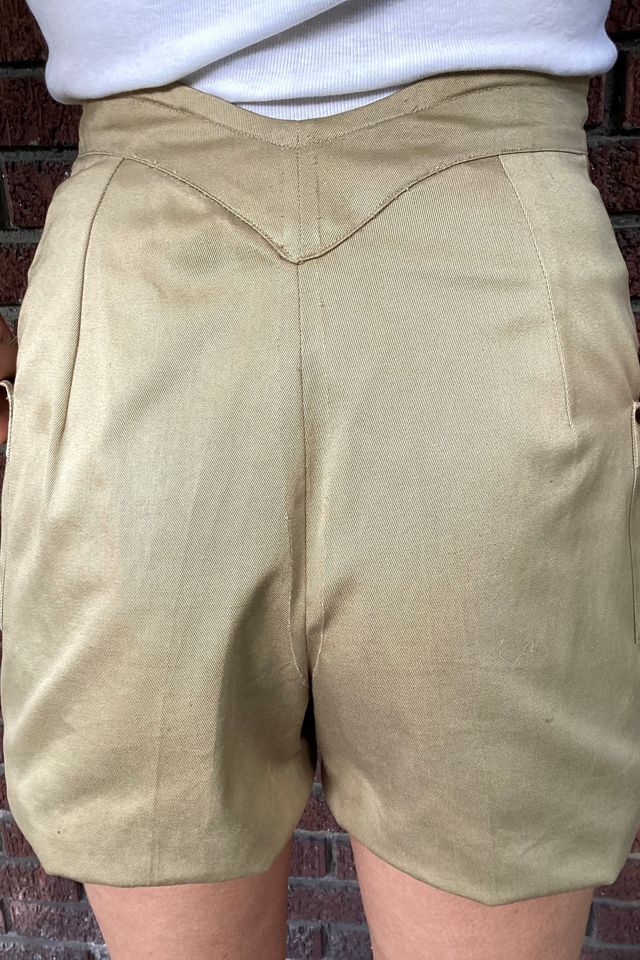 Vintage 1970s Khaki Shorts Selected by Cherry #1