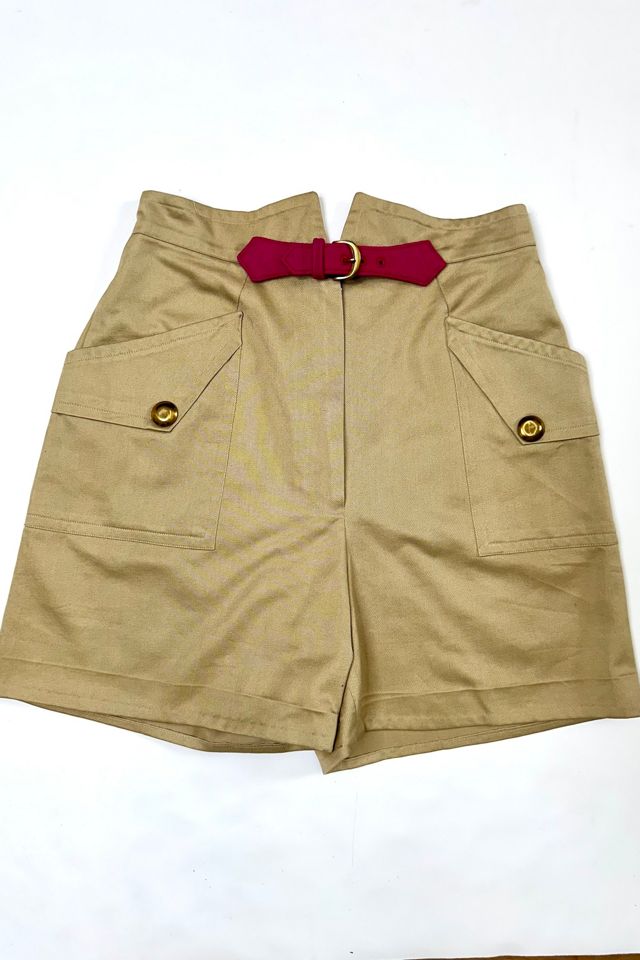 Vintage 1970s Khaki Shorts Selected by Cherry #2