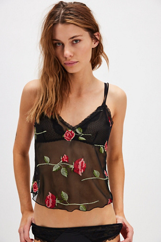 Vintage Cami By Only Hearts At Free People In Black, Size: Small