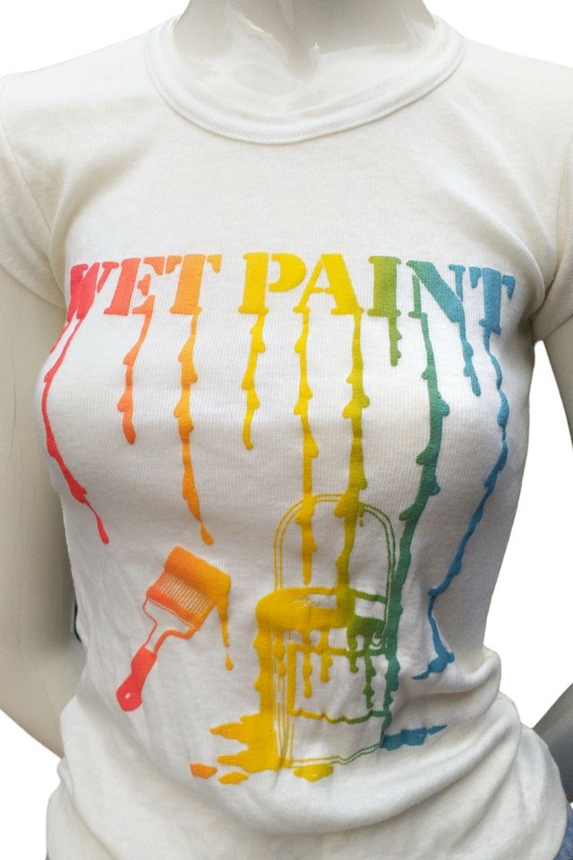 1970's Wet Paint T-shirt Selected by Garbage Soup #2