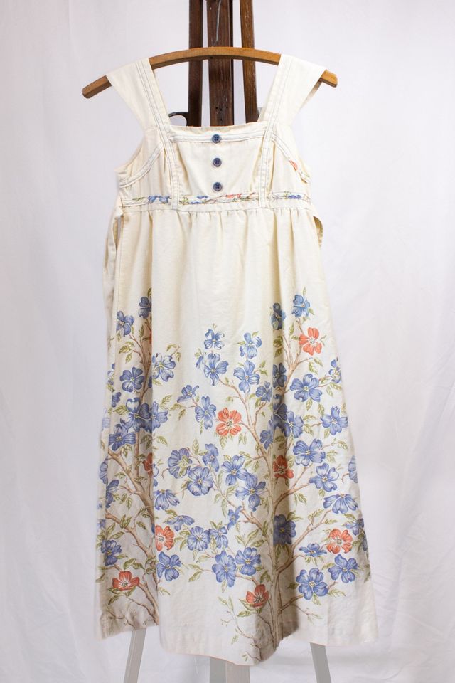 Vintage 70s PBJ Blue Iris Dress Selected by Black Shag Vintage #1