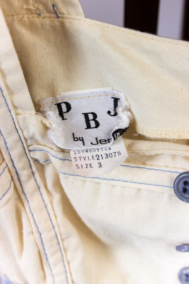 Vintage 70s PBJ Blue Iris Dress Selected by Black Shag Vintage #3