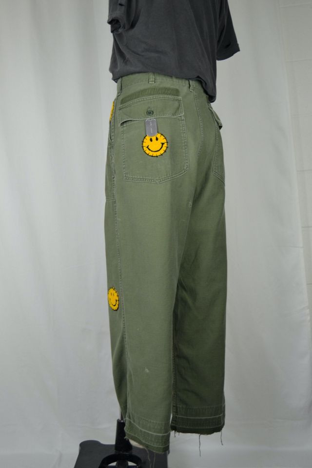 Vintage Smiley Army Pants Selected by Rank & Sugar #2