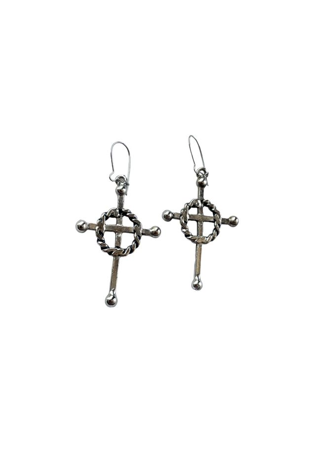 1980’s Vintage Cross Earrings Selected By Ankh By Racquel Vintage #1
