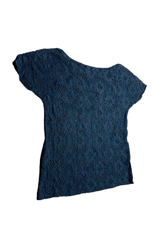 Vintage Byblos Black Lace Blouse Selected By Ankh By Racquel Vintage #2