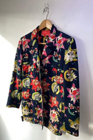 Vintage Emanuel Ungaro Floral Pattern Jacket Selected by The Curatorial Dept.
