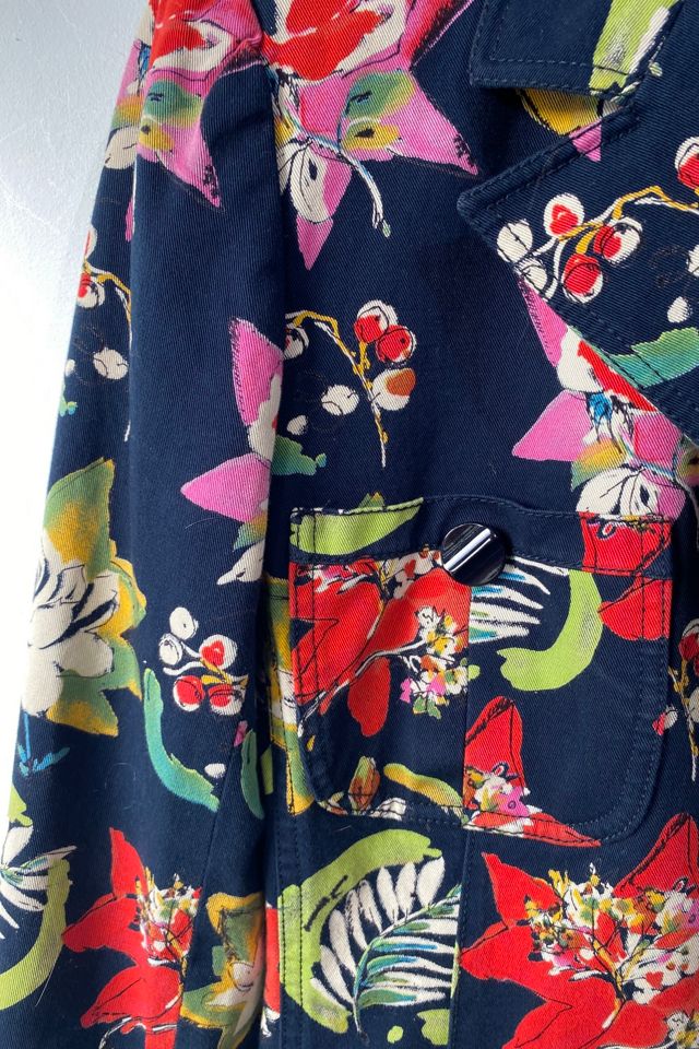 Vintage Emanuel Ungaro Floral Pattern Jacket Selected by The Curatorial Dept. #1