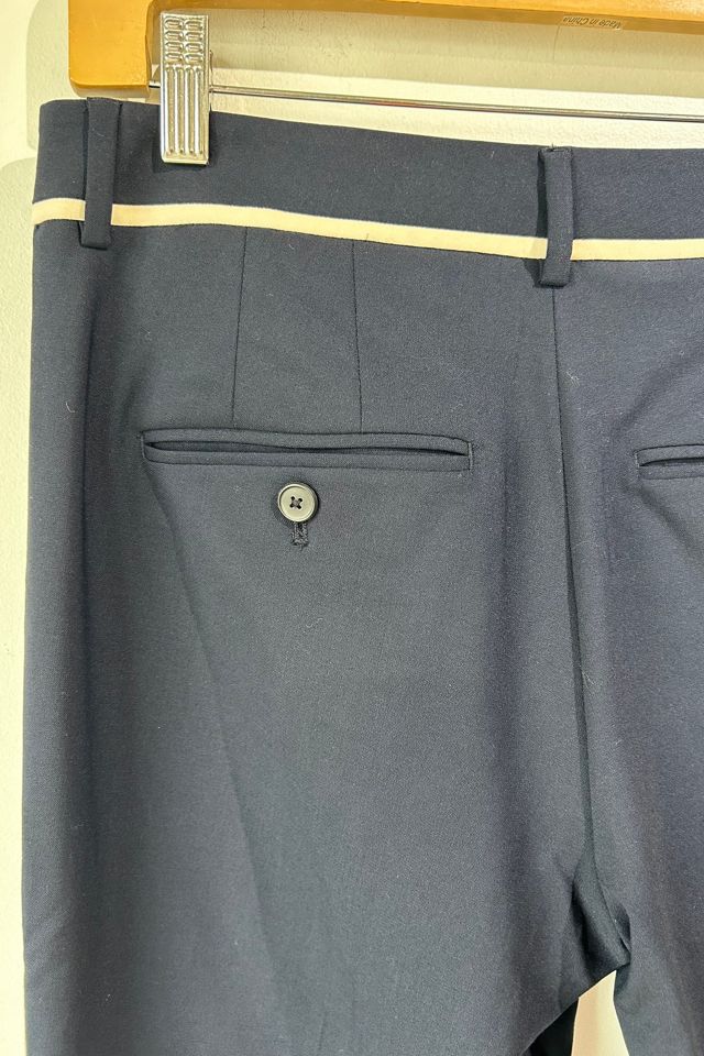 Vince Navy Wool Tuxedo Pants Selected by The Curatorial Dept. #2