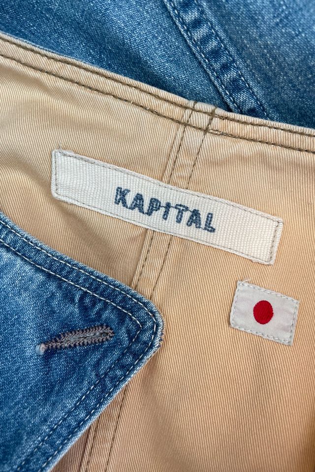 Kapital Japan Light Denim Overcoat Selected by The Curatorial Dept. #3