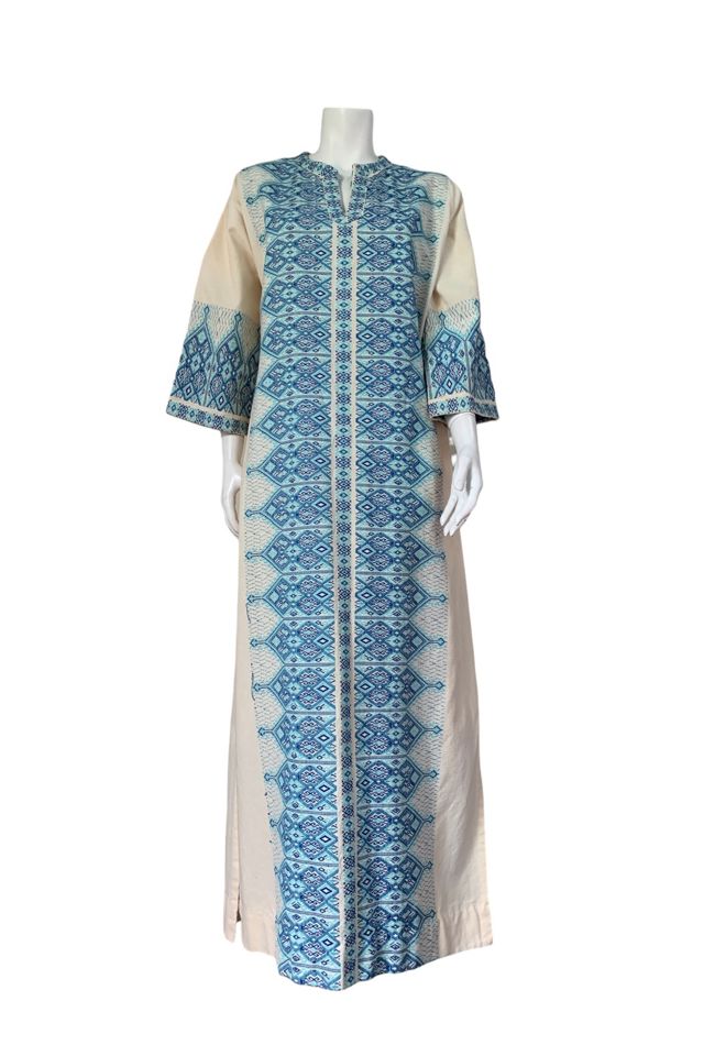 Vintage 1970s Embroidered Tunic Dress Selected by SharpLilTeeth #1