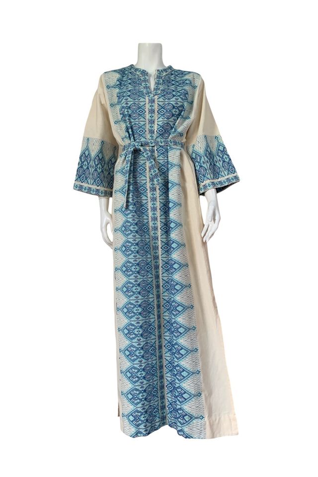 Vintage 1970s Embroidered Tunic Dress Selected by SharpLilTeeth #2