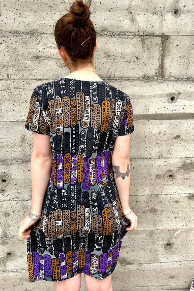 1970’s Artistic Print Dress Selected by Nomad Vintage #2