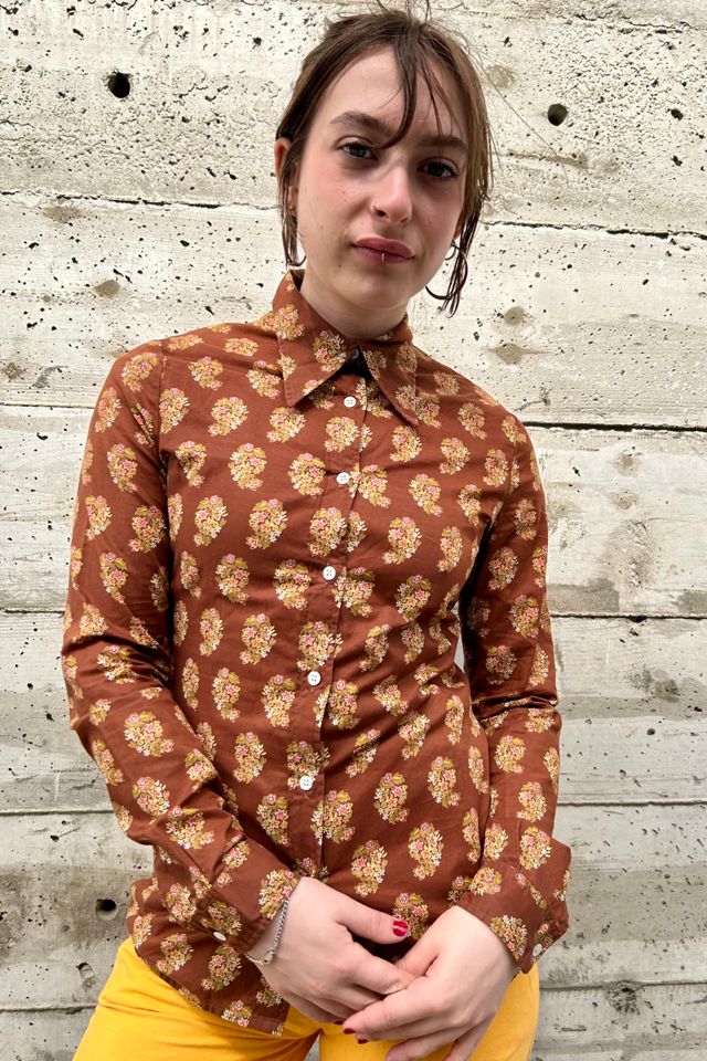 1970’s Cacharel  Print Blouse Selected by Nomad Vintage #3