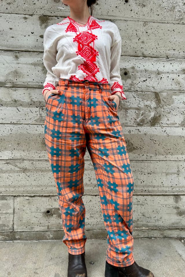Vintage 1980’s Print Pants Selected by Nomad Vintage #2