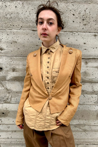 Vintage 1980’s Designer Cropped Jacket Selected by Nomad Vintage