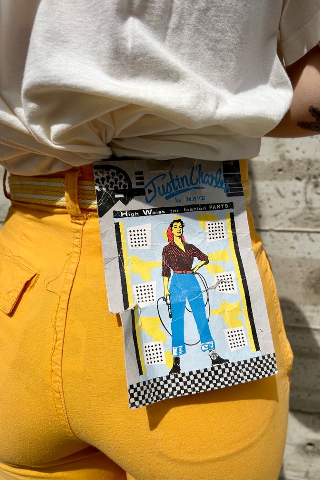 1980’s Deadstock Yellow Pants Selected by Nomad Vintage #2