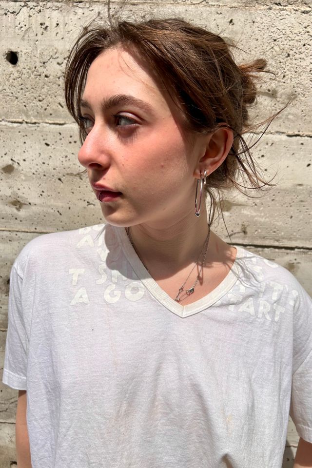1990’s Margiela AIDS Benefit T Shirt White Lettering Selected by Nomad Vintage #2
