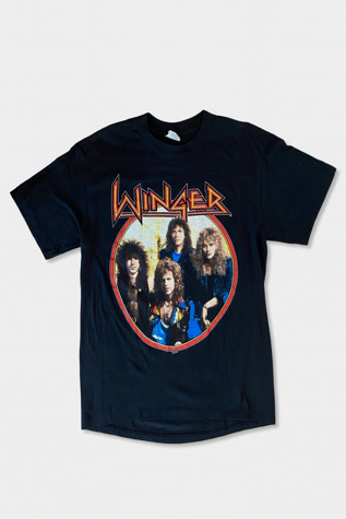 1980s Winger Rock Tour Tee Selected By Ritual Vintage