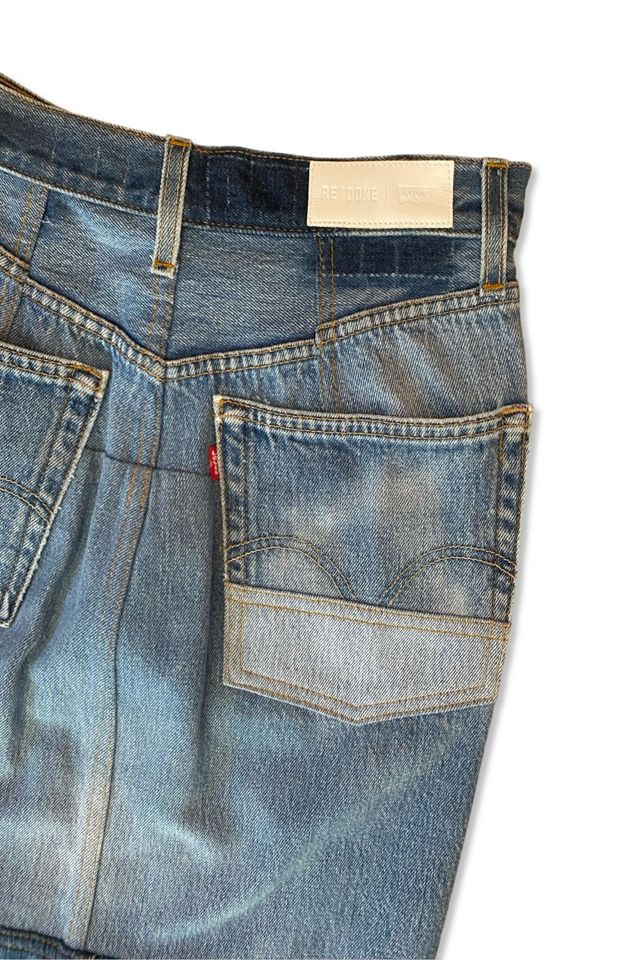 Vintage Reworked Levis Patchwork Denim Skirt Selected By Ritual Vintage #3