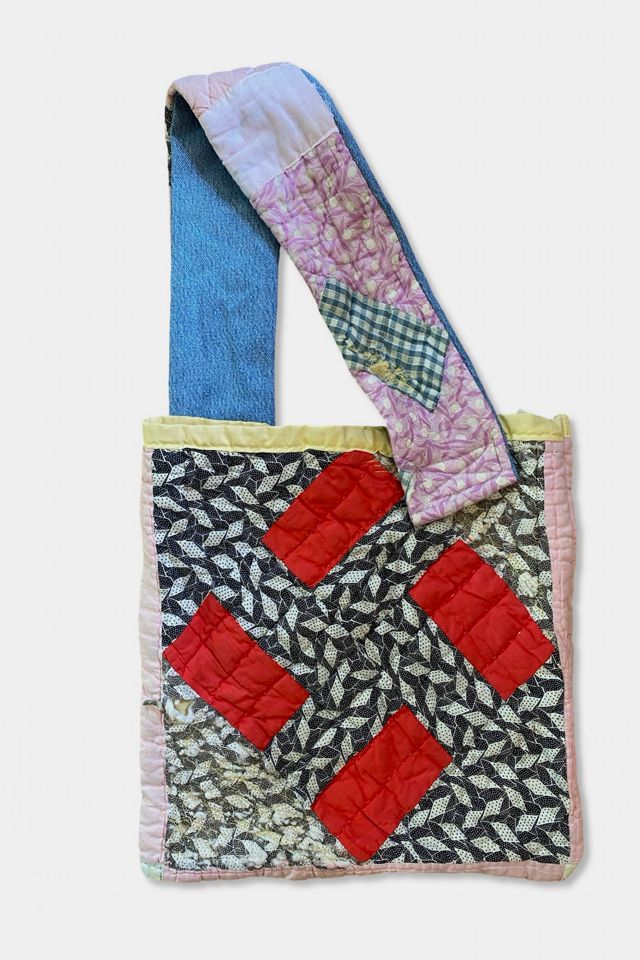 Antique 1930s Quilt Piece Shoulder Bag Selected By Ritual Vintage #3
