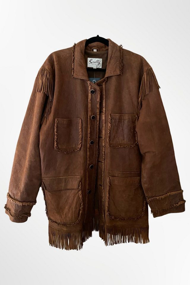 Scully leather fringe jacket sales