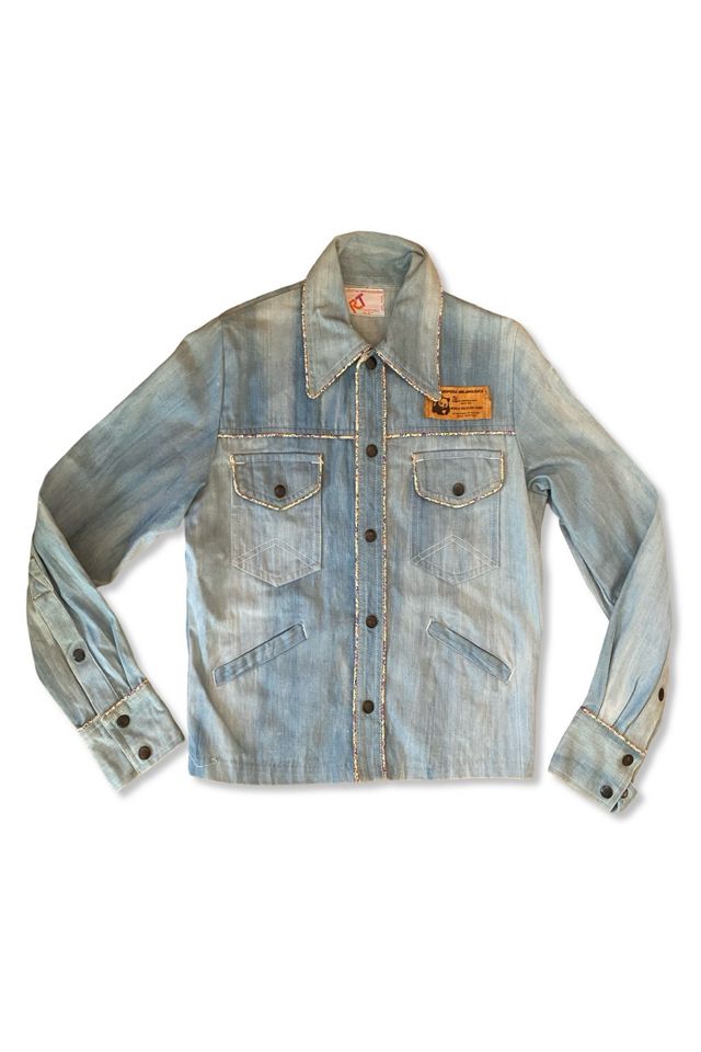 1970s Panda Applique Denim Snap Jacket Selected By Ritual Vintage #1