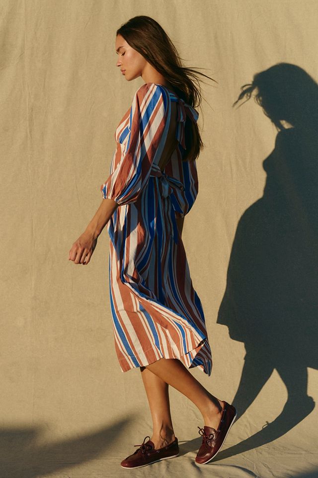 Serena Striped Midi #4