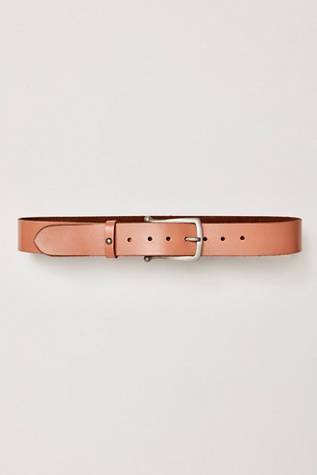 Brooks Buckle Belt by Free People in Orange, Size: M/L