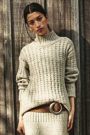 Luna Hip Belt at Free People in Coconut Shell, Size: M/L