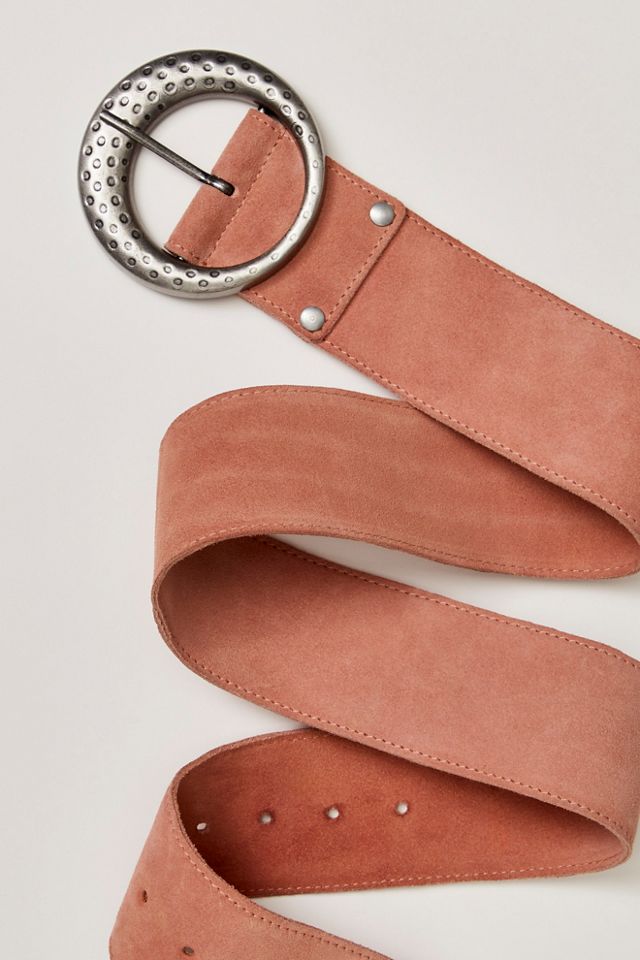 Luna Suede Hip Belt | Free People display picture 1