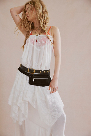 Rhodes Stud Belt at Free People in Midnight, Size: M/L