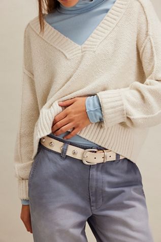 Free people Cabbage Rose Pocket Belt Free People Cabbage Rose Pocket Belt - Natural | Editorialist main image 3