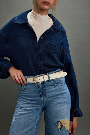 Rhodes Stud Belt at Free People in Mineral, Size: M/L