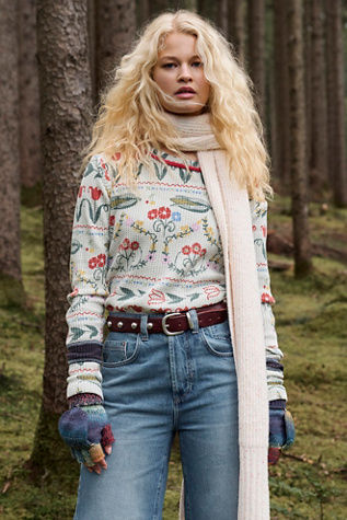 Rhodes Stud Belt by Free People in Red, Size: XS/S