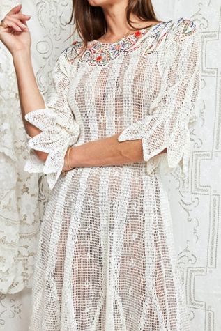 1970s Velvet and Lace Gunne Sax Dress Selected by Grievous Angel