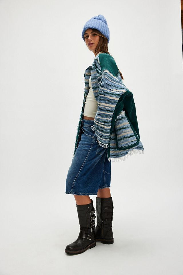 KSENIASCHNAIDER Hand-Crafted Zero Waste Poncho #2