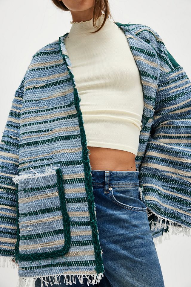 KSENIASCHNAIDER Hand-Crafted Zero Waste Poncho #3
