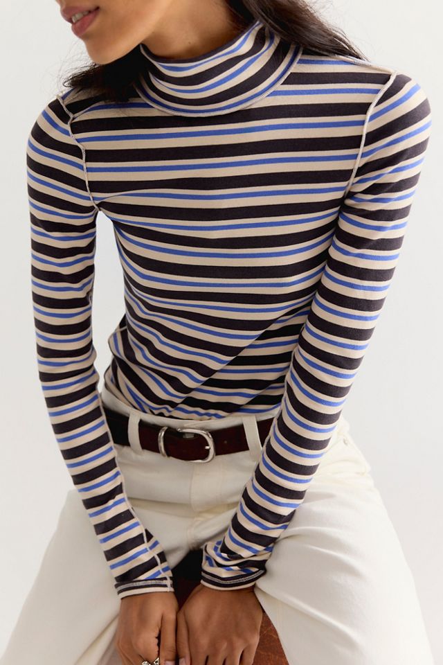 We The Free Good Good Stripe Turtleneck #3