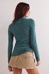 We The Free Good Good Stripe Turtleneck