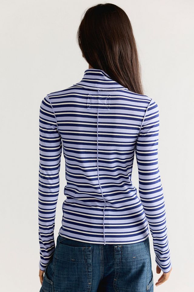 We The Free Good Good Stripe Turtleneck #1