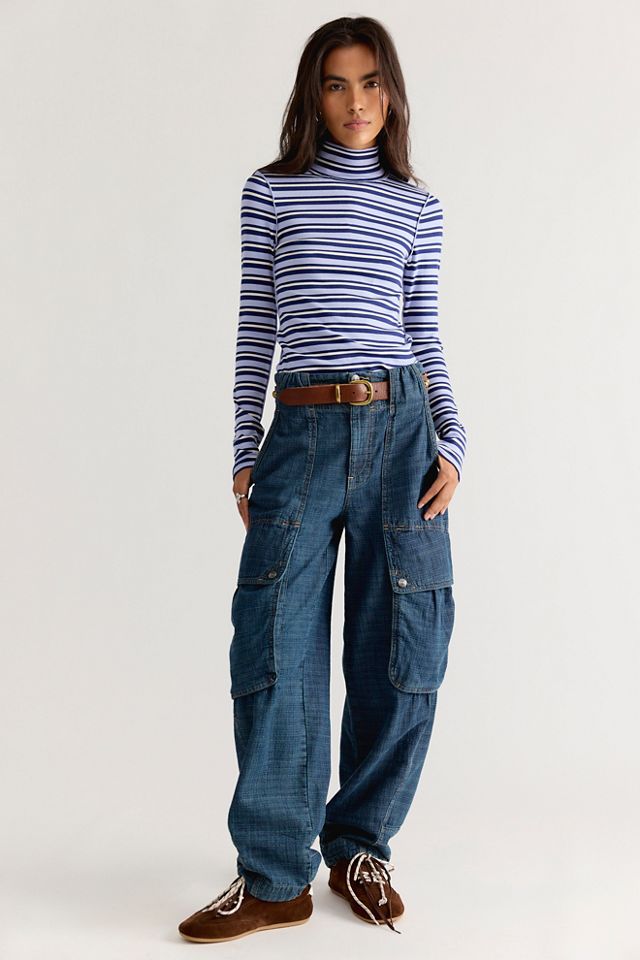 We The Free Good Good Stripe Turtleneck #2